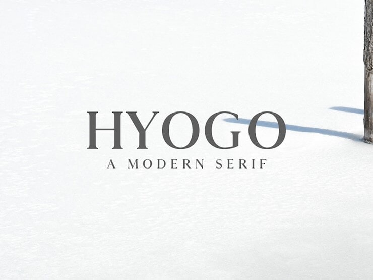 free-hyogo-modern-serif-font