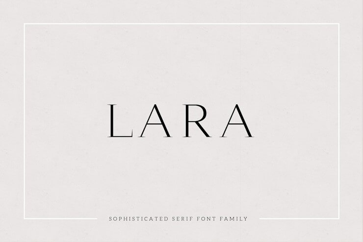lara-sophisticated-serif-typeface