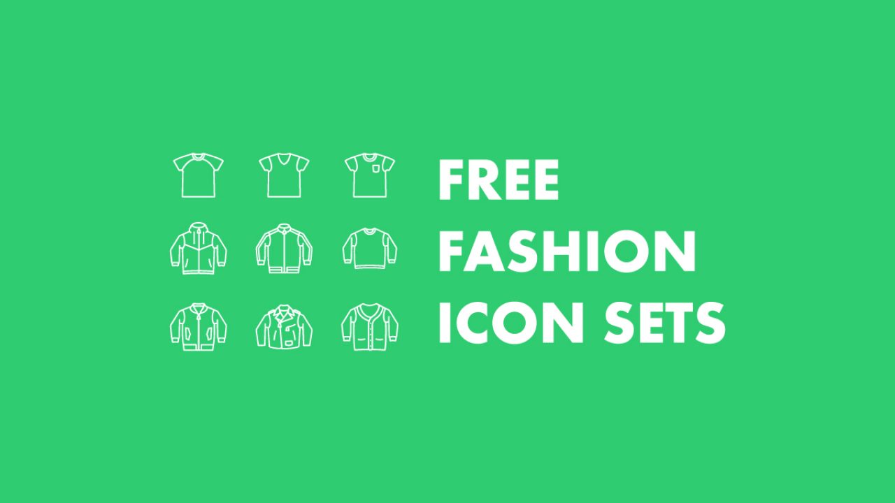 Download The Best 8 Free Fashion Vector Icon Sets Hipsthetic