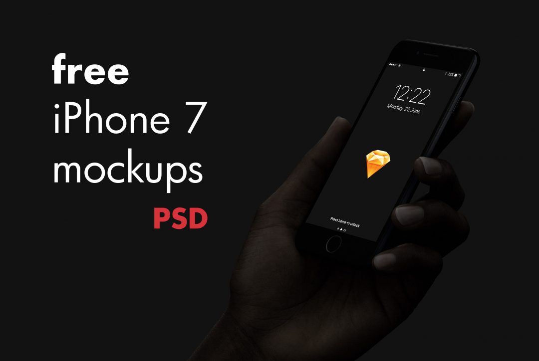 The Best 19+ FREE iPhone 7 PSD Mockups - Hipsthetic