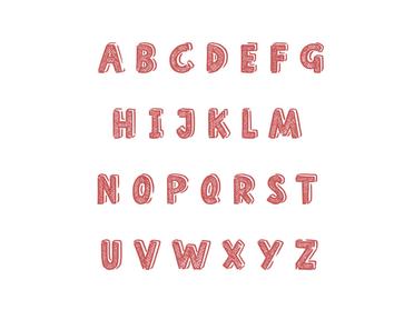 cool easy fonts to draw