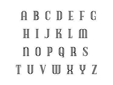 easy fonts to draw by hand