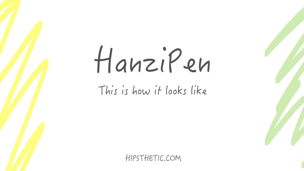 Hanzipen Sc Regular Font
