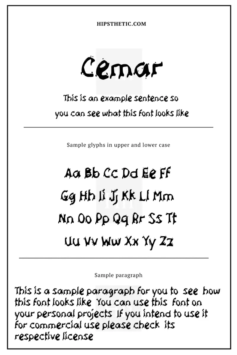 fonts for commercial use ink drip